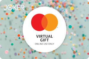 Virtual Joker Prepaid Confetti Mastercard